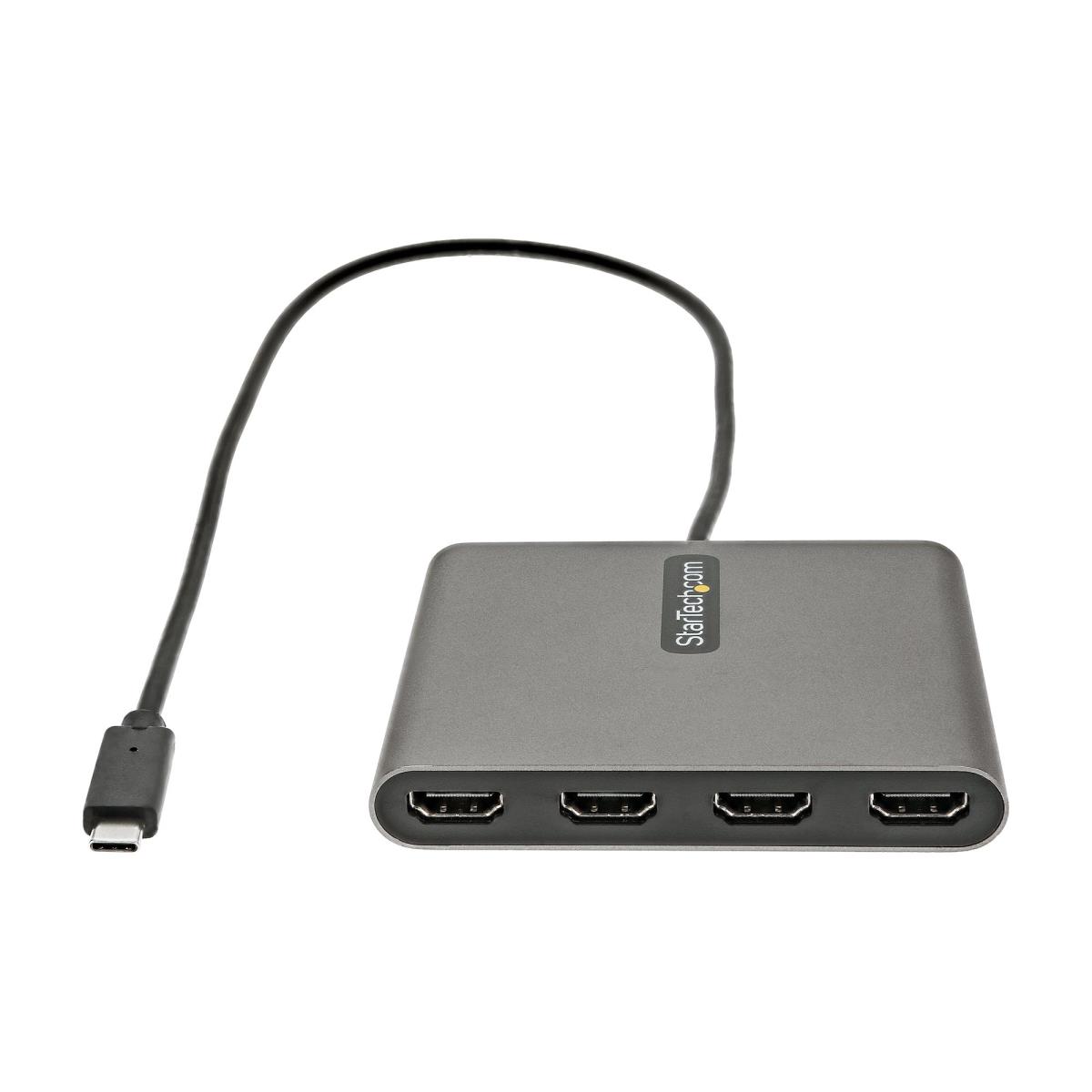 USB C To 4 Hdmi Adapter - External Video/graphics Card 108
