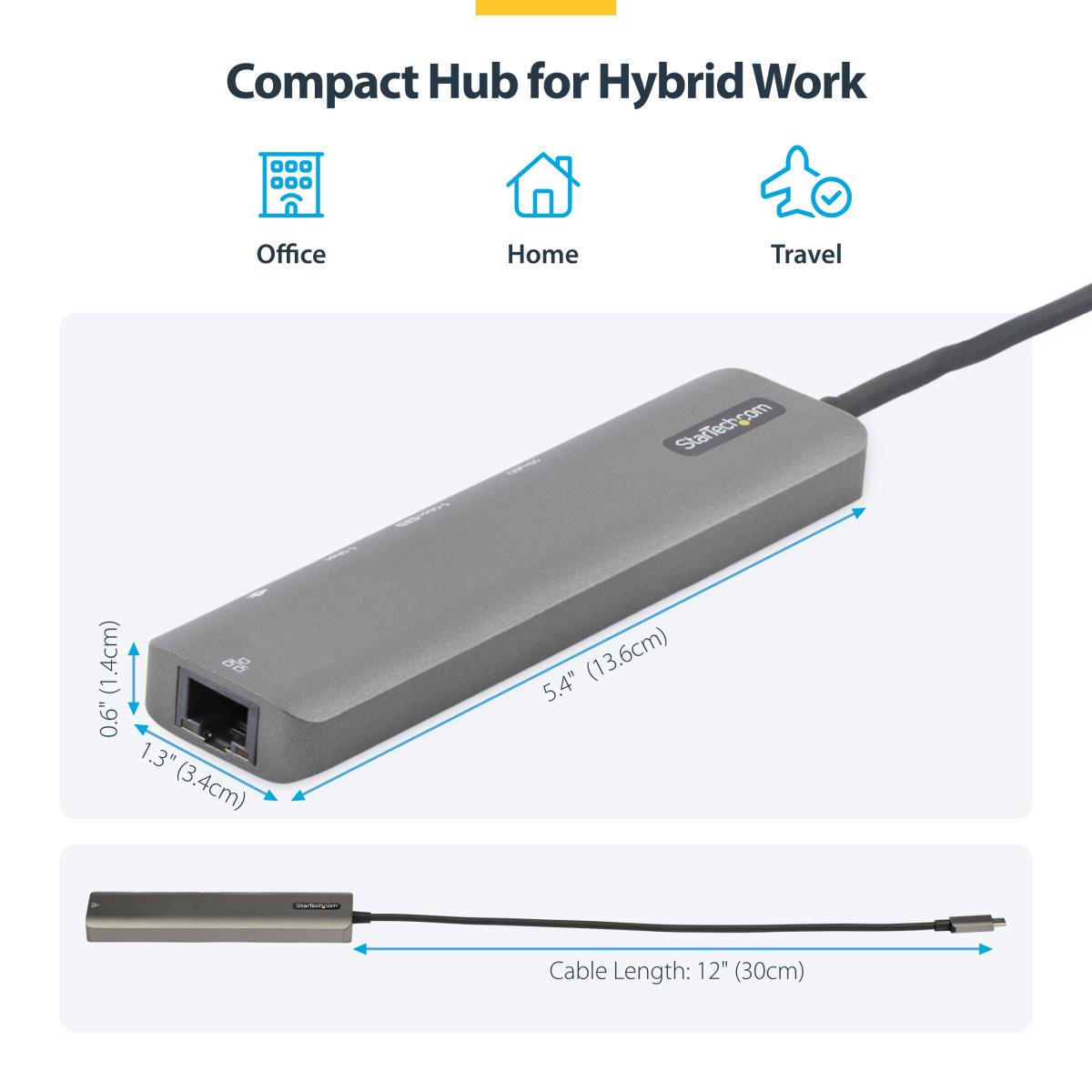 USB-c Multiport Adapter 4k 60hz Hdmi 2.0 - 100w Pd Passthrough