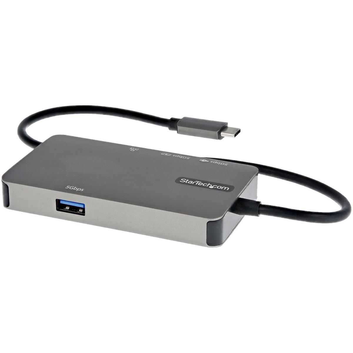 USB-c Multiport Adapter Hdmi/vga 100w Pd Passthrough 3x