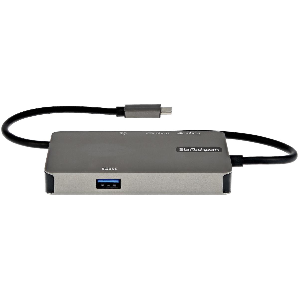 USB-c Multiport Adapter Hdmi/vga 100w Pd Passthrough 3x