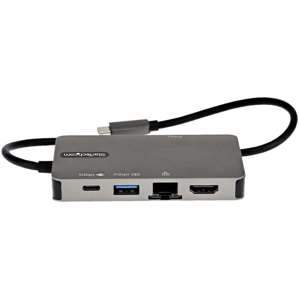 USB-c Multiport Adapter Hdmi/vga 100w Pd Passthrough 3x