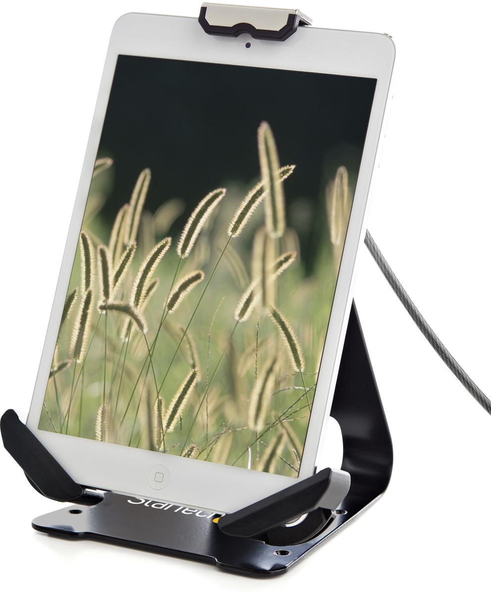 Secure Tablet Stand W/ K-slot Cable Lock - For 7.9-13in Tablet