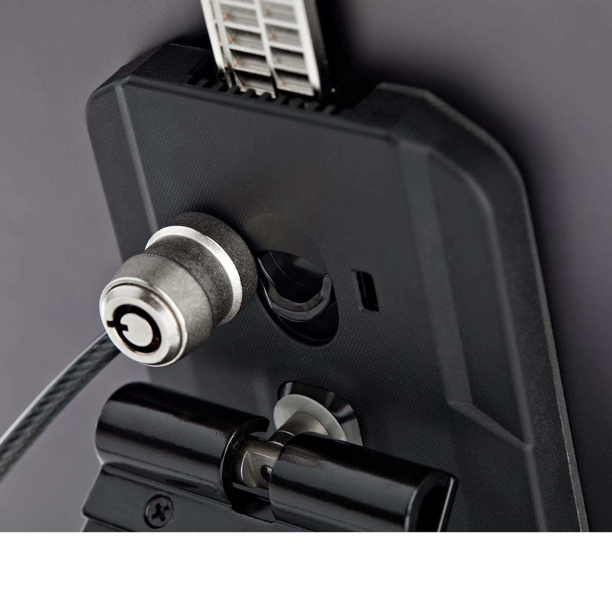 Secure Tablet Stand W/ K-slot Cable Lock - For 7.9-13in Tablet