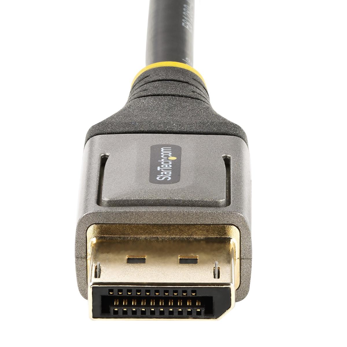 DisplayPort To DisplayPort Cable - M/ M - Vesa Certified DisplayPort 1.4 Cable - 8k 60hz Hdr10 - 2m