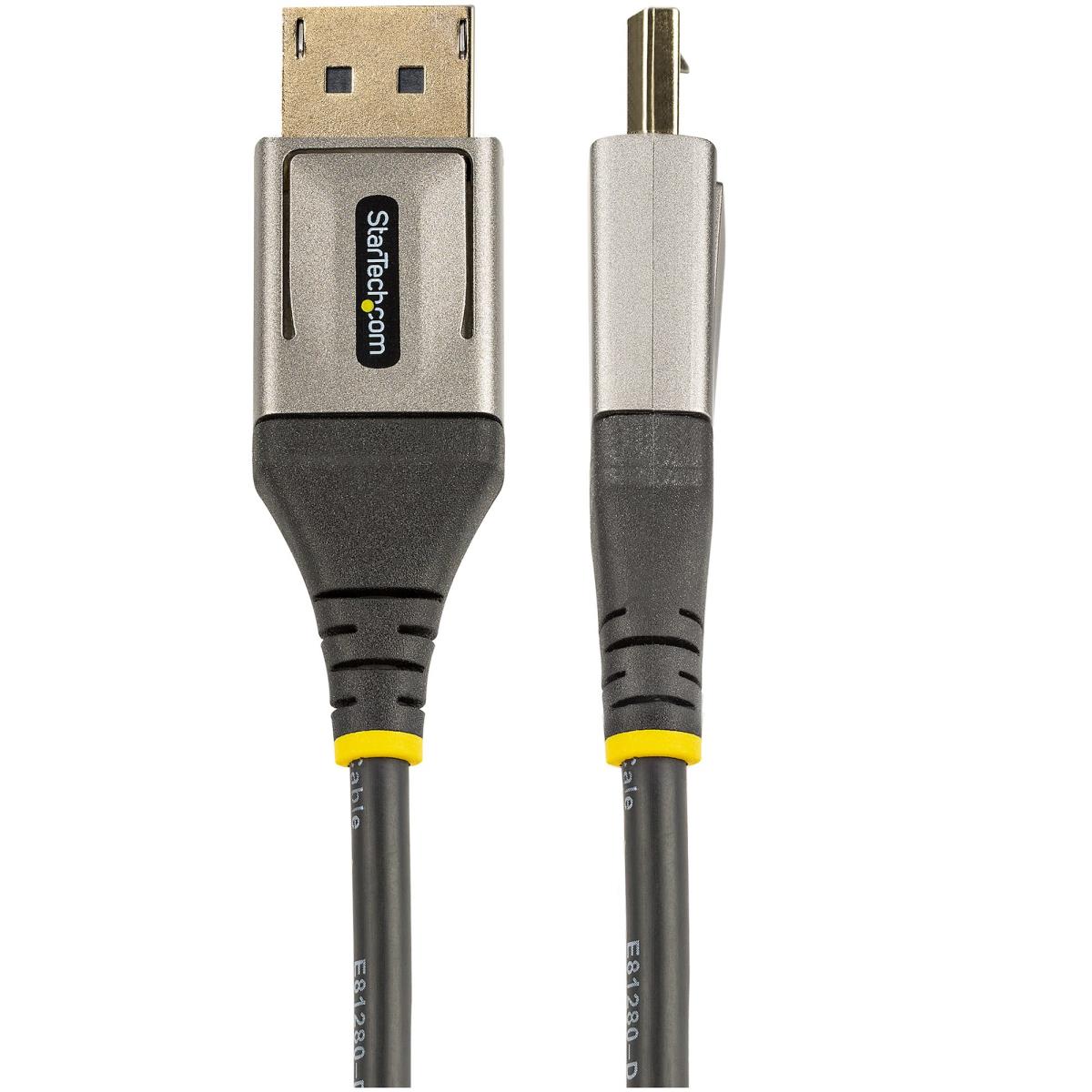 DisplayPort To DisplayPort Cable - M/ M - Vesa Certified DisplayPort 1.4 Cable - 8k 60hz Hdr10 - 5m