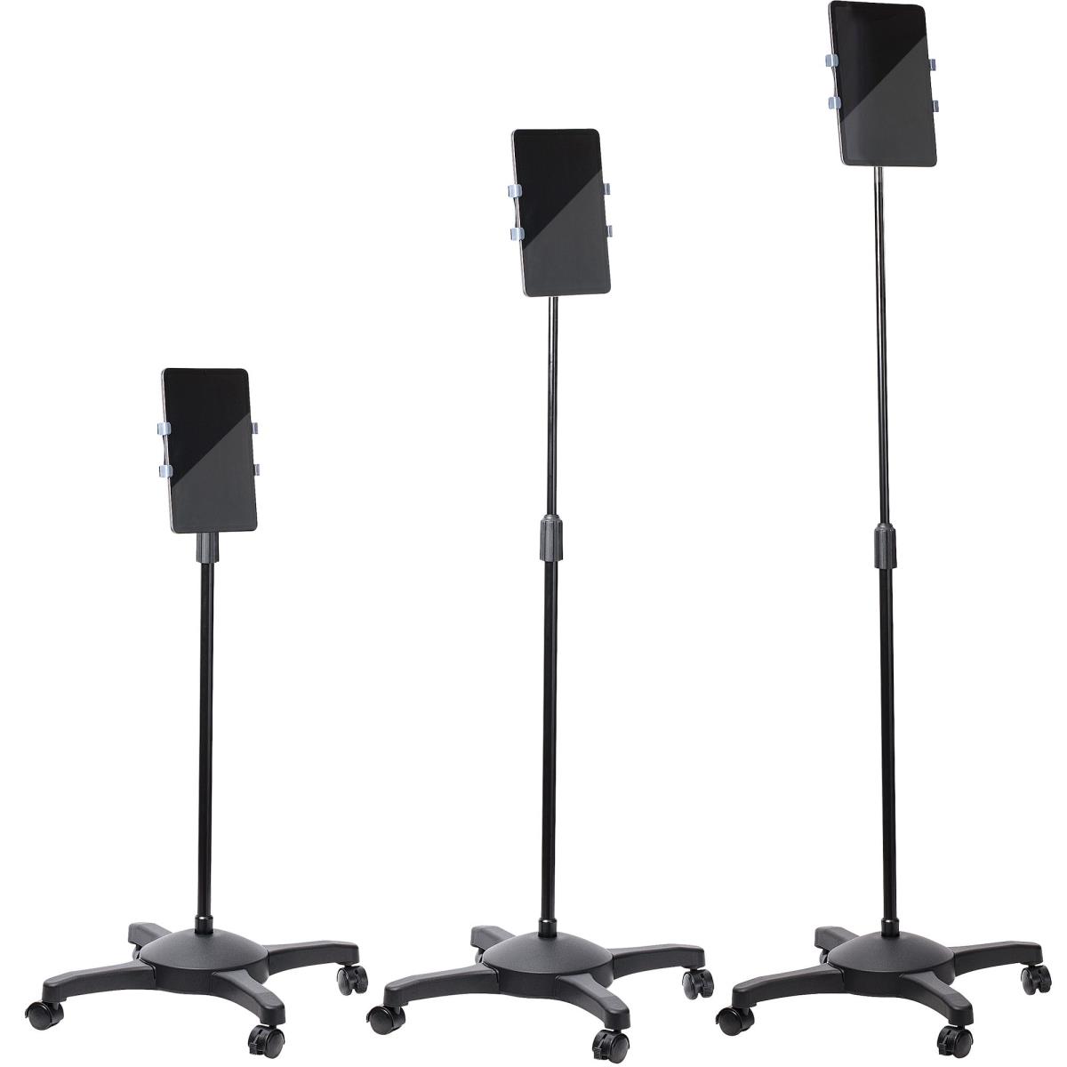 Mobile Tablet Stand With Wheels Height Adjustable For 7-11in Tab