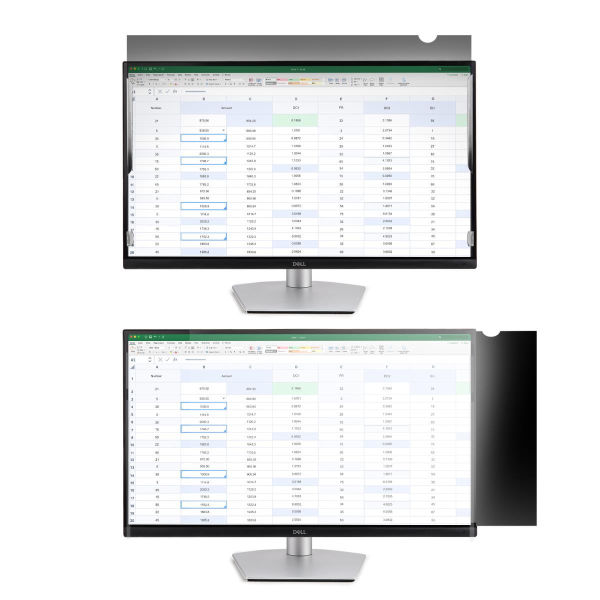 Monitor Privacy Screen 23in - Universal - Matte Or Glossy
