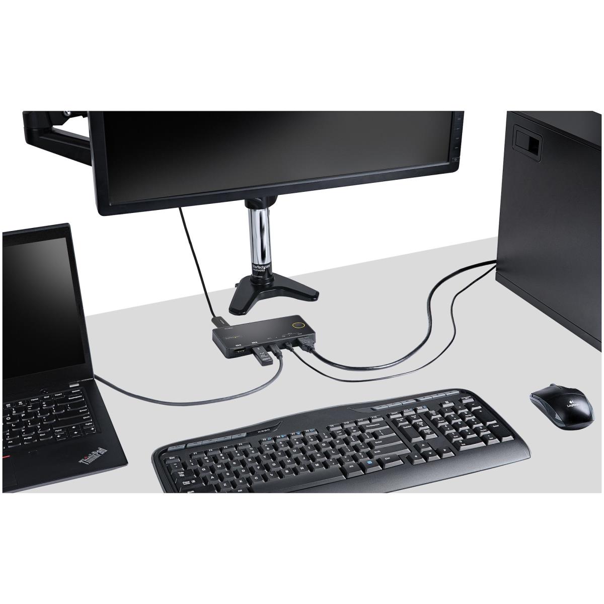 KVM Switch - 2 Port USB-a/hdmi / USB-c - 4k 60hz Hdmi 2.0