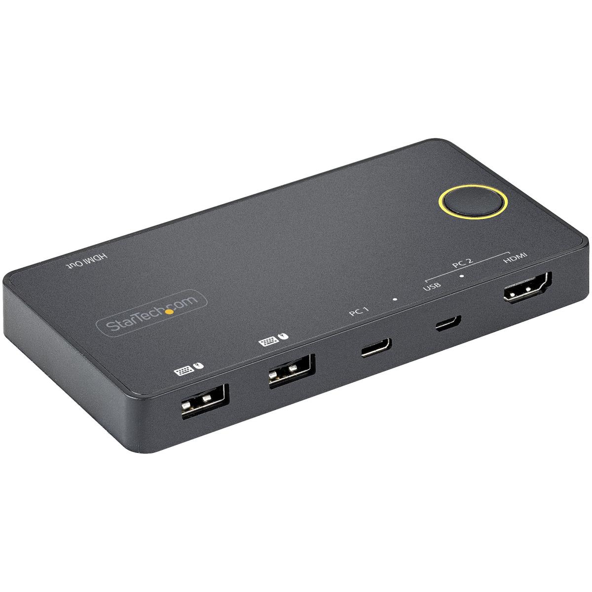 KVM Switch - 2 Port USB-a/hdmi / USB-c - 4k 60hz Hdmi 2.0