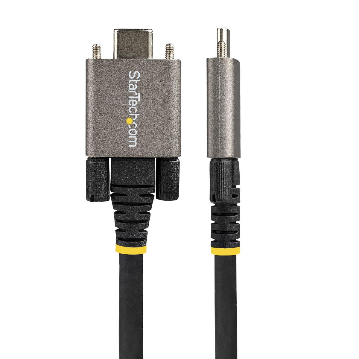 USB-c Cable Locking Side Screw 10gbps - 1m