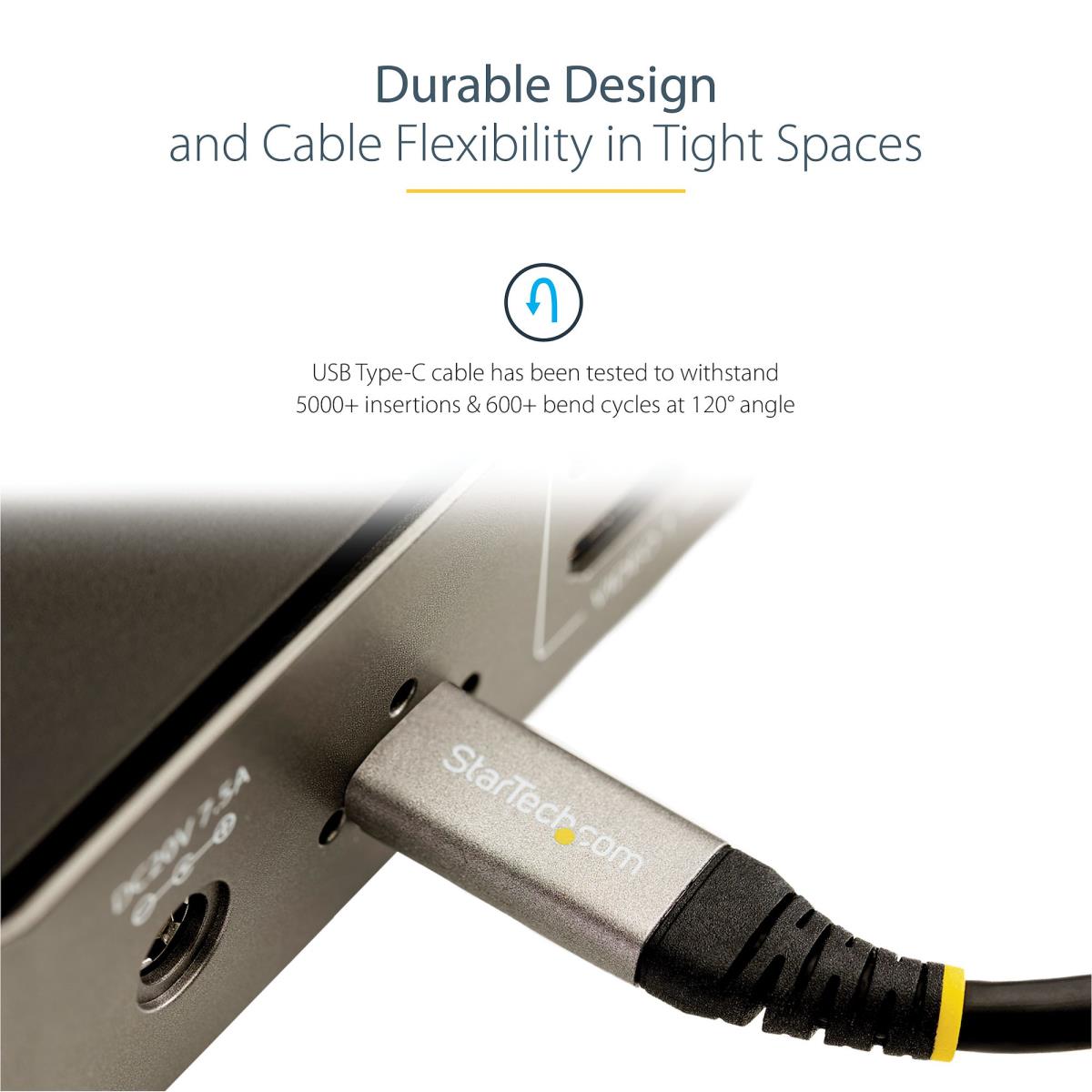 USB C Cable 10gbps-USB 3.1/3.2 Gen 2 100w (5a) 50cm