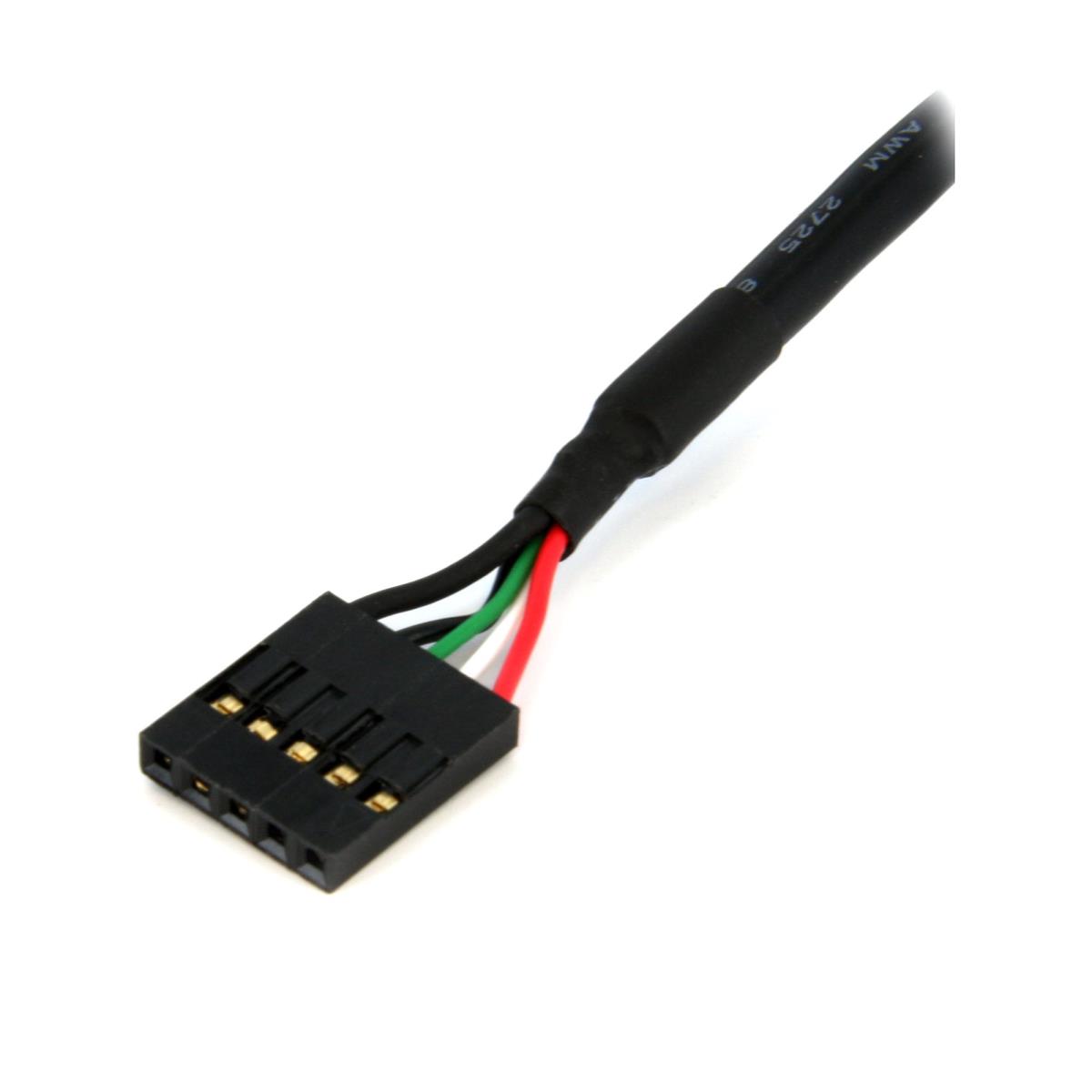 Internal  Pin USB Idc Motherboard Header Cable F/f 30cm