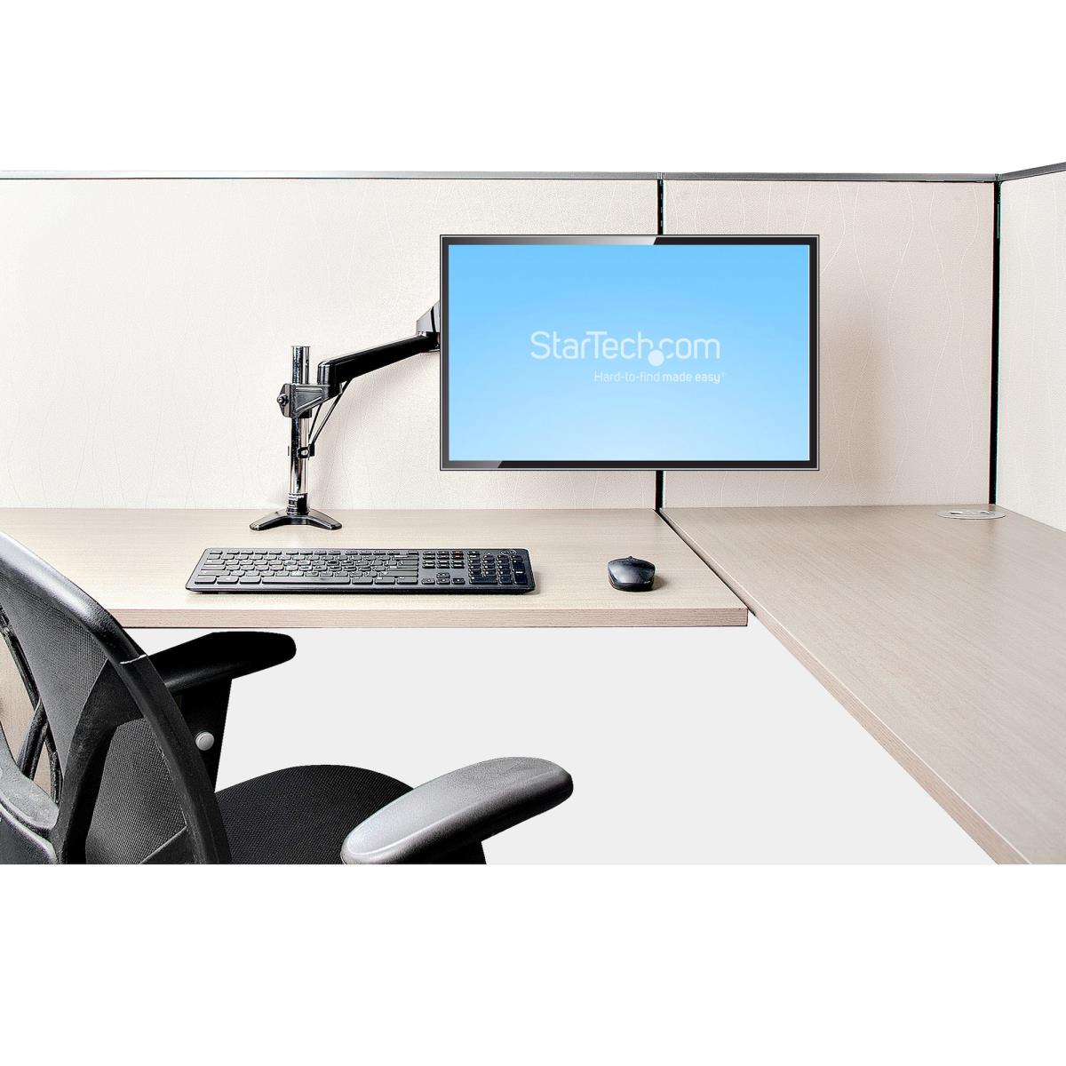 Desk Mount Monitor Arm Full Motion  Height Adjustable