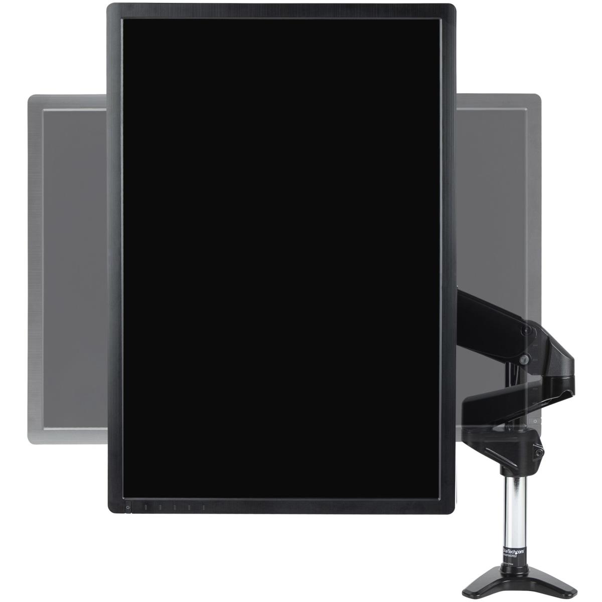 Desk Mount Monitor Arm Full Motion  Height Adjustable