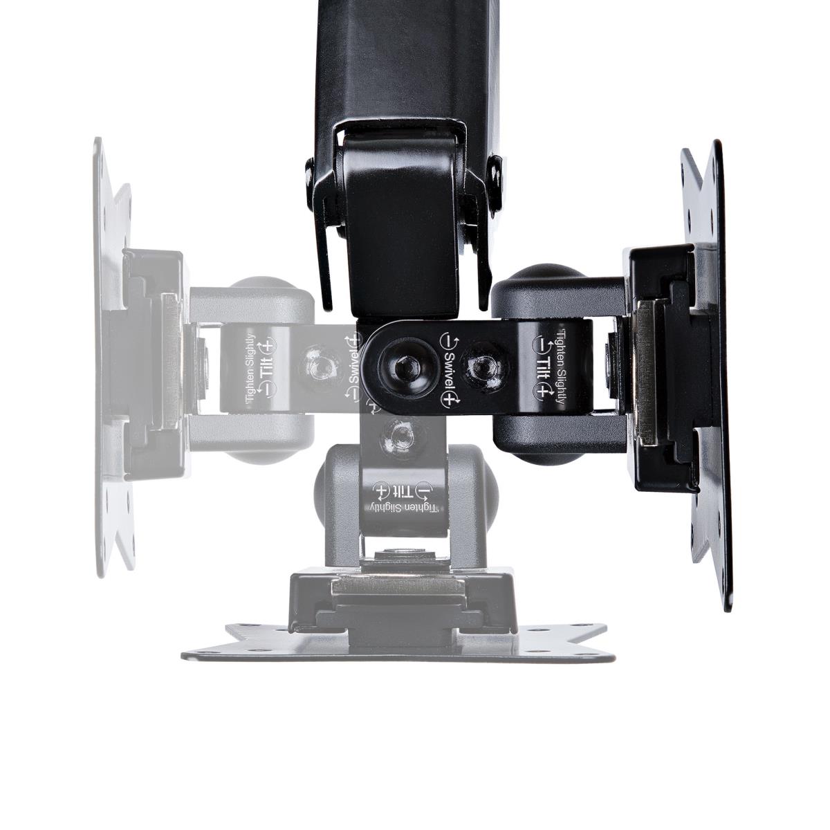 Desk Mount Monitor Arm Full Motion  Height Adjustable