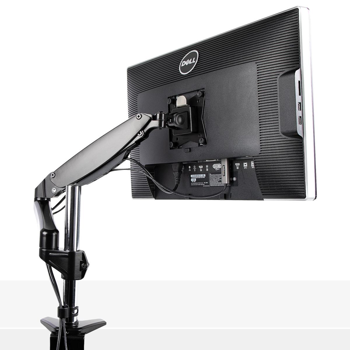 Desk Mount Monitor Arm Full Motion  Height Adjustable