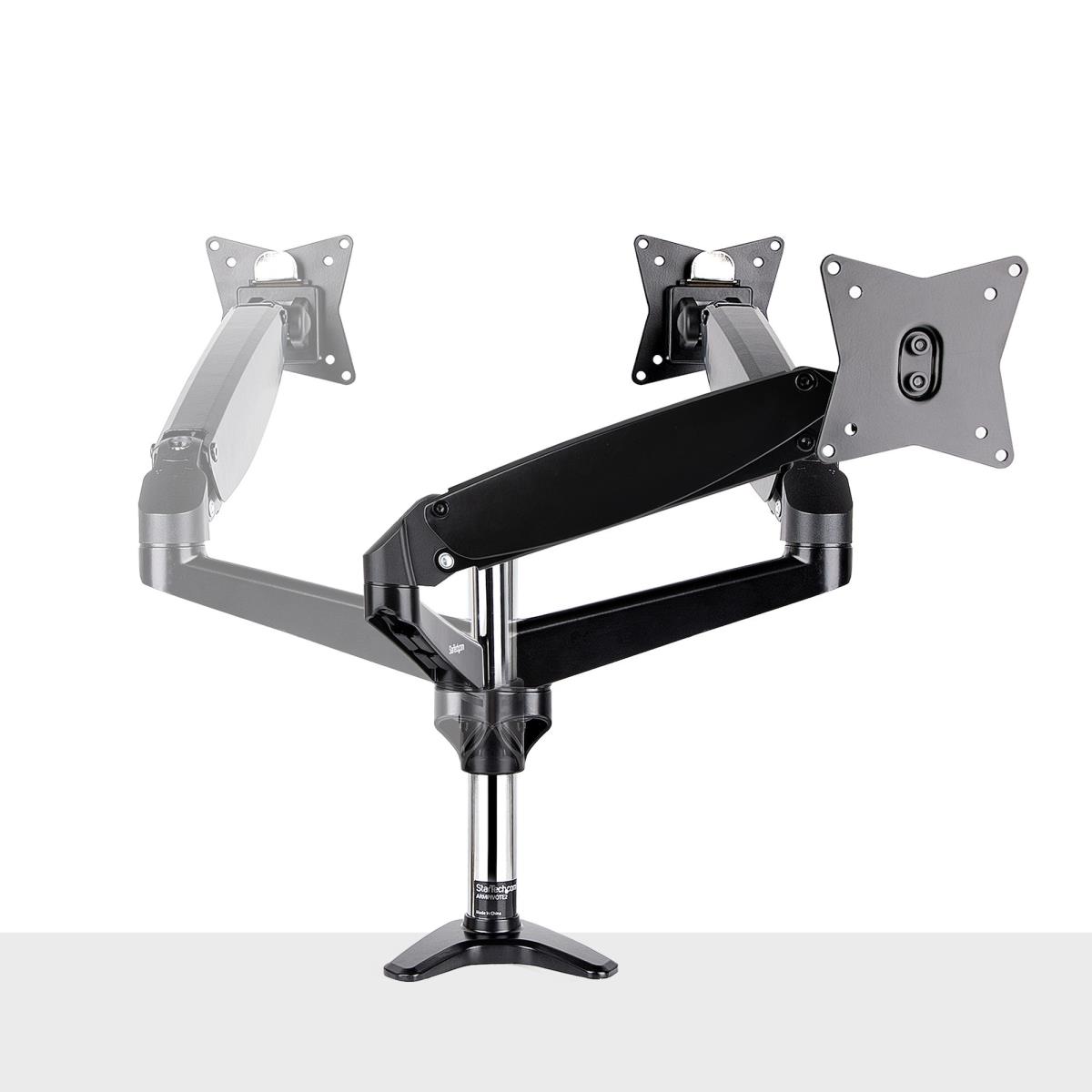 Desk Mount Monitor Arm Full Motion  Height Adjustable