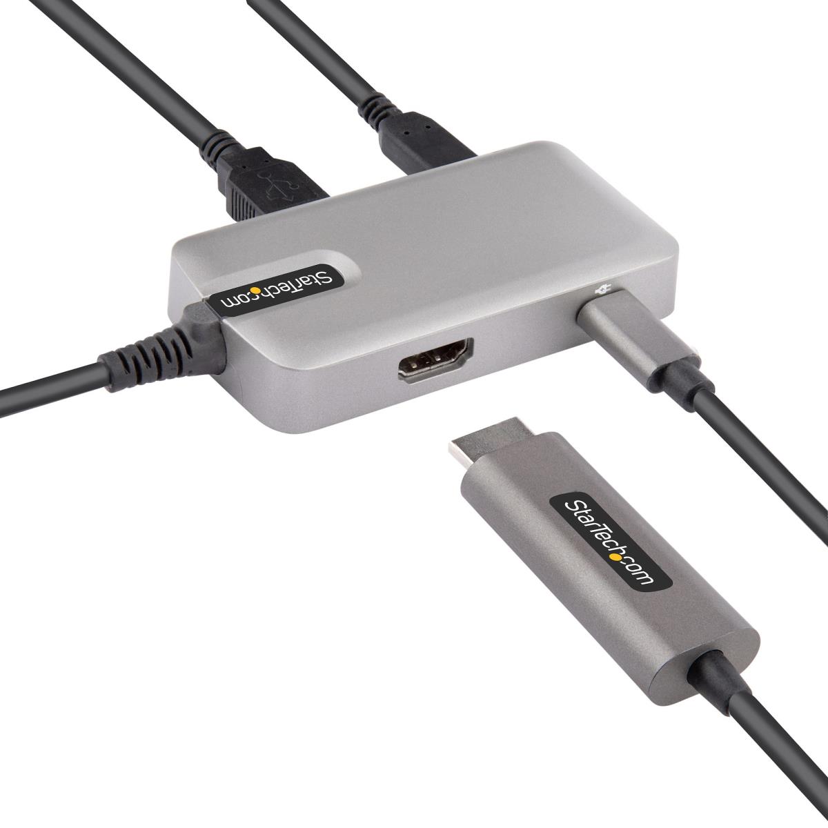 USB C Multiport Adapter - USB-c To 4k 60hz Hdmi 2.0 100w Power Delivery Pass-through - 3-port 10gbps