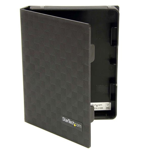 Anti-static Hard Drive Protector Case 2.5in - Black 3-pk