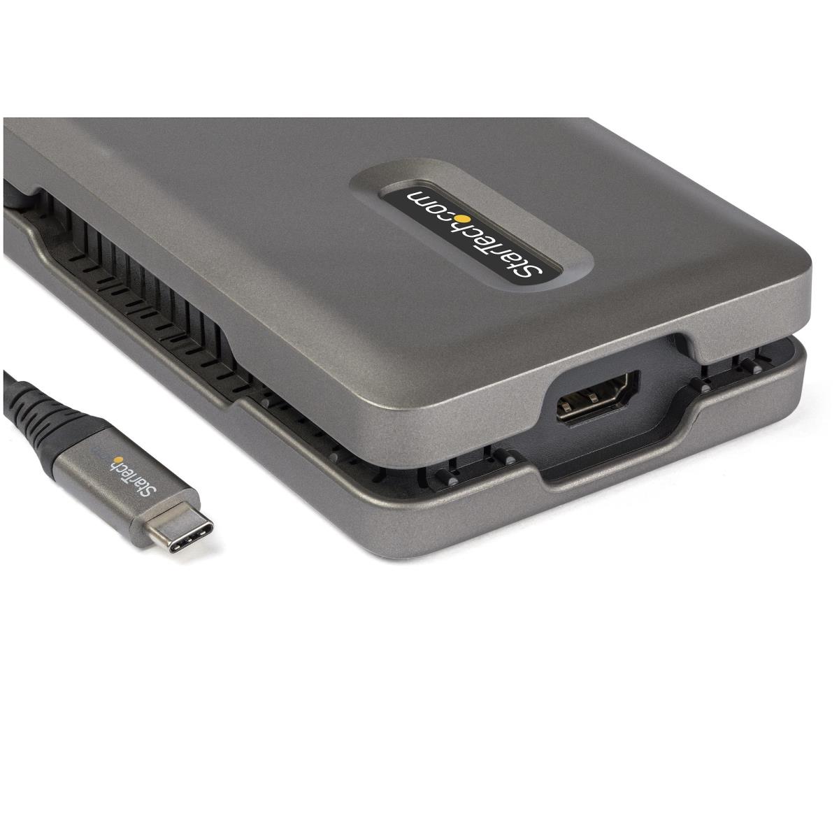USB C Multiport Adapter - USB C To 4k 60hz Hdmi 2.0 - 2-port 10gbps USB Hub