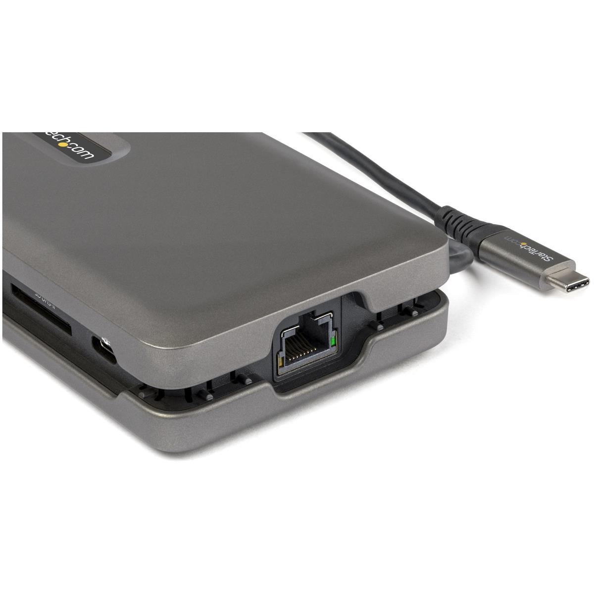 USB C Multiport Adapter - USB C To 4k 60hz Hdmi 2.0 - 2-port 10gbps USB Hub