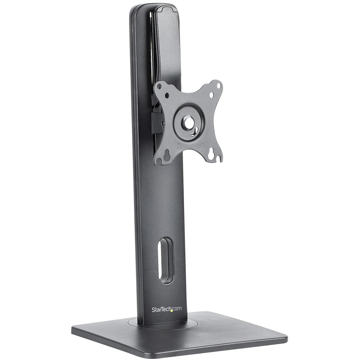 Free Standing Single Monitor Mount - Height Adjustable Monitor Stand