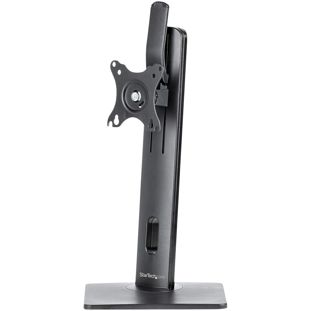 Free Standing Single Monitor Mount - Height Adjustable Monitor Stand