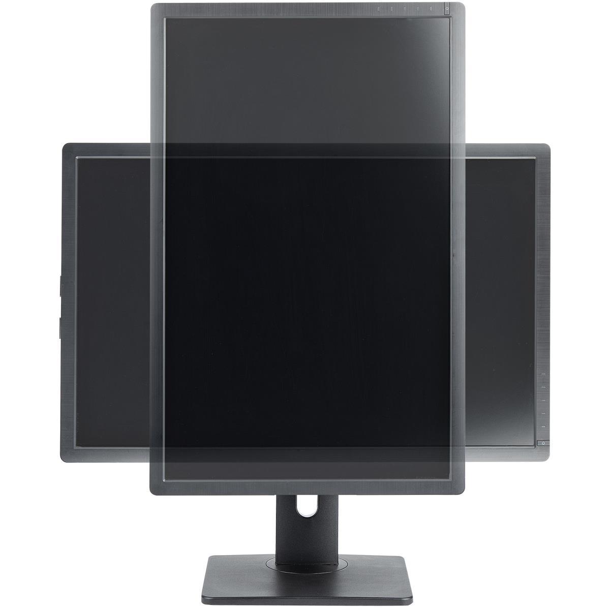Free Standing Single Monitor Mount - Height Adjustable Monitor Stand