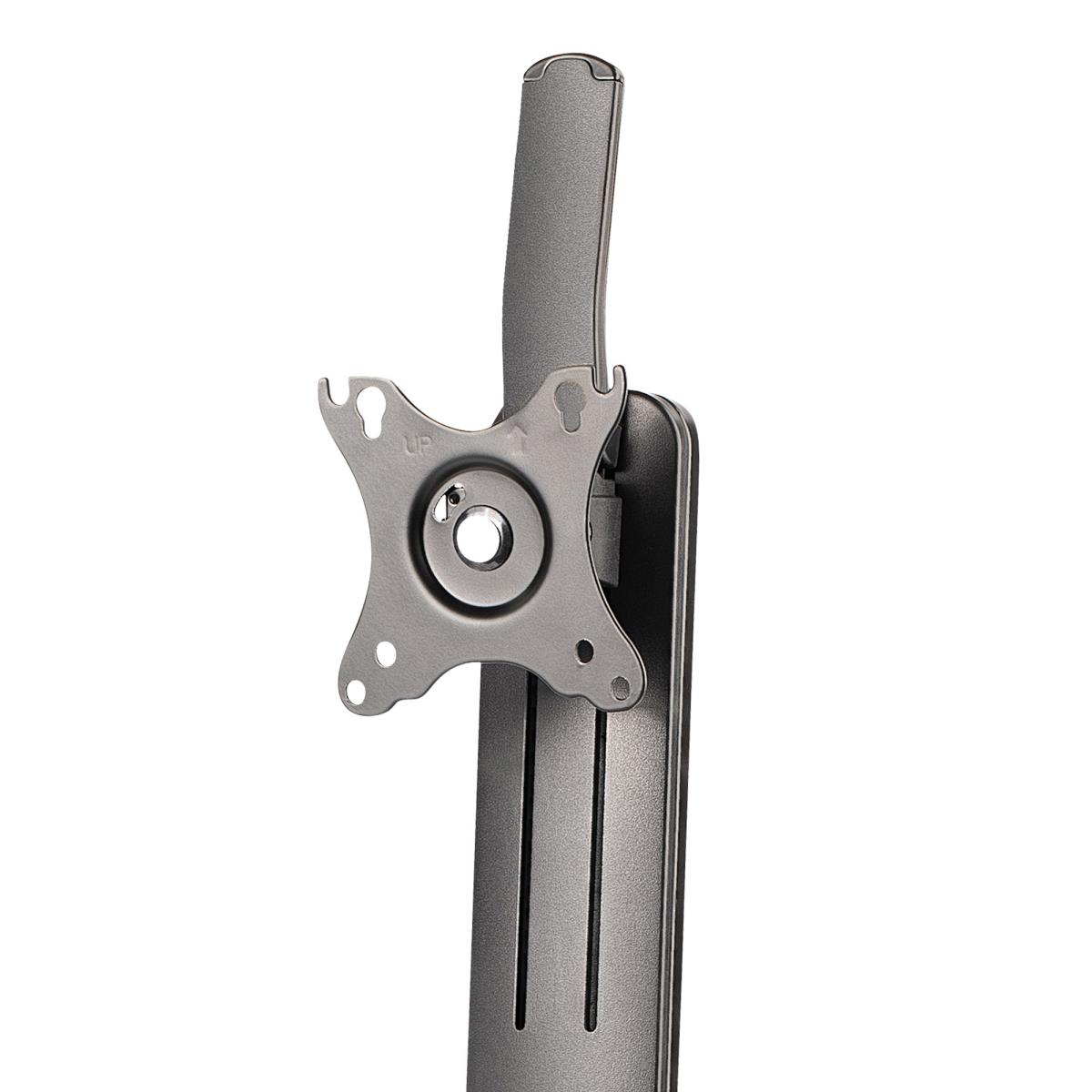 Free Standing Single Monitor Mount - Height Adjustable Monitor Stand