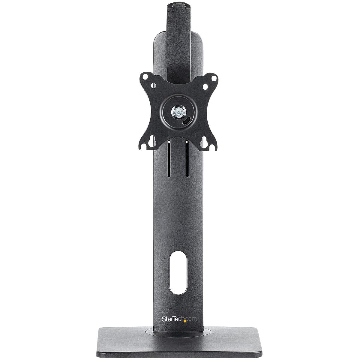 Free Standing Single Monitor Mount - Height Adjustable Monitor Stand