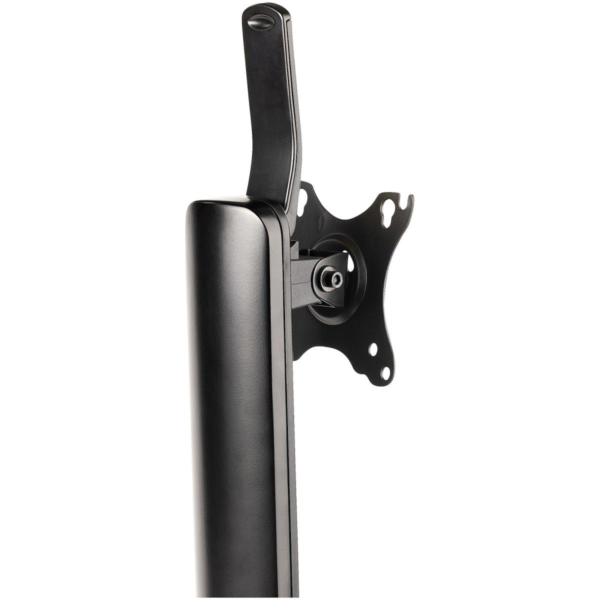 Free Standing Single Monitor Mount - Height Adjustable Monitor Stand