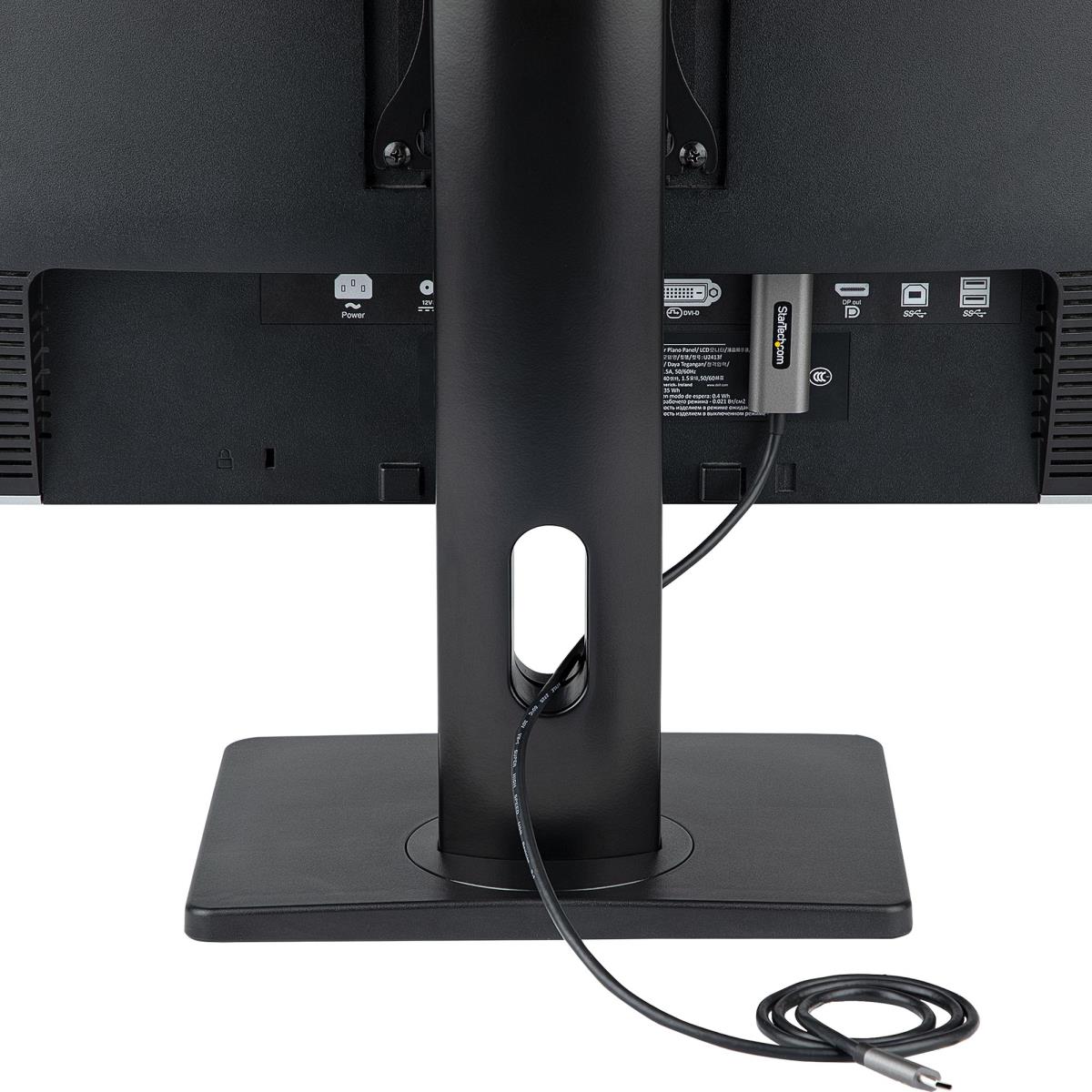 Free Standing Single Monitor Mount - Height Adjustable Monitor Stand