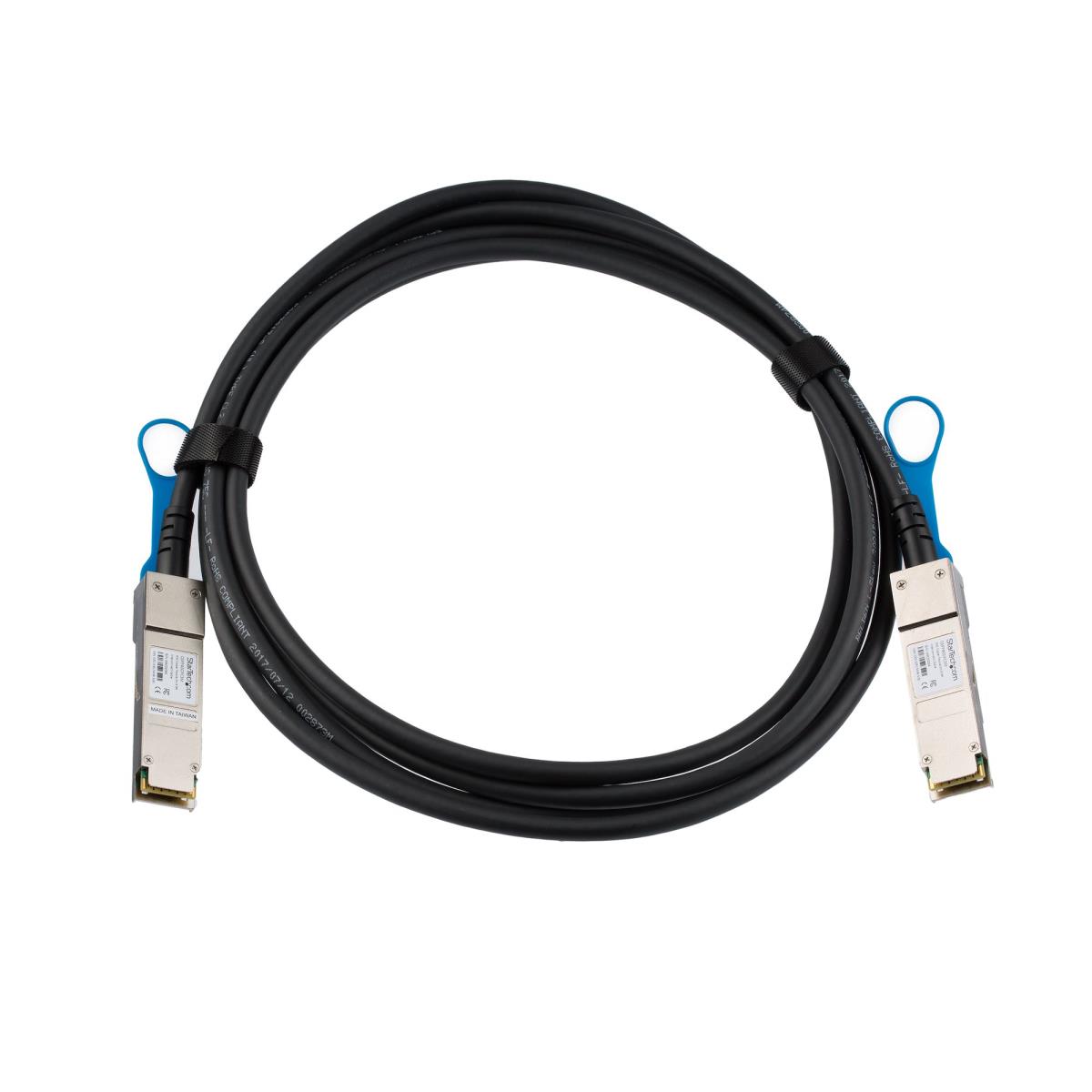 Qsfp+ Direct Attach Cable - Msa Compliant - 40g Qsfp+ 3m