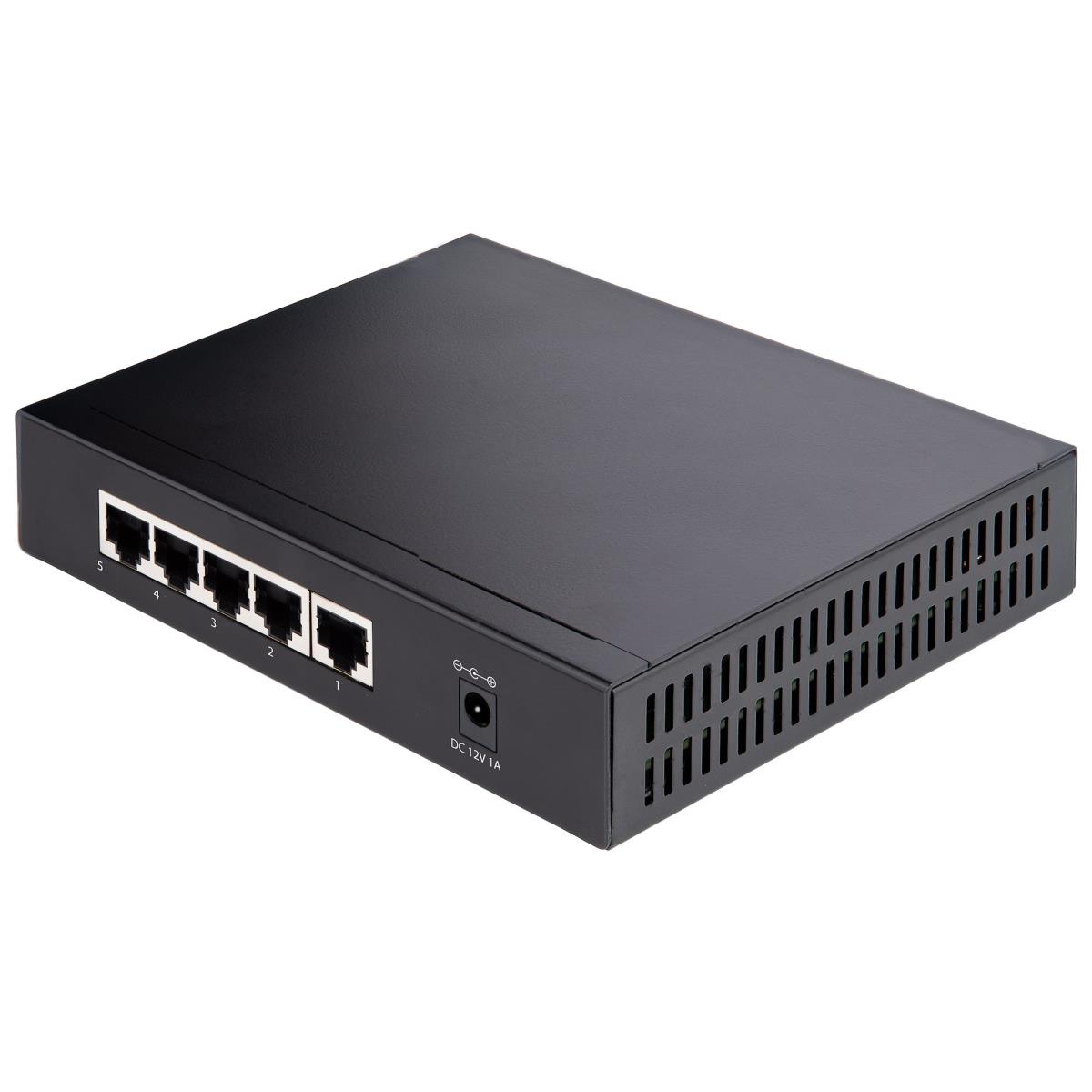 Unmanaged 2.5g Switch 5 Port - 10/100/1000mbps Devices - All-metal - Auto-mdix - 9k Jumbo