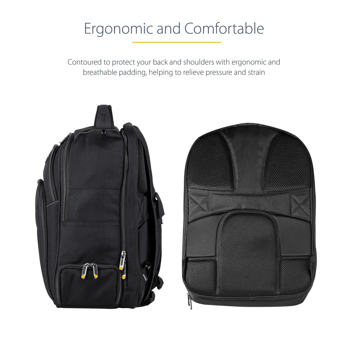 Laptop Backpack - 17.3in - With Removable Accessory Organizer Case