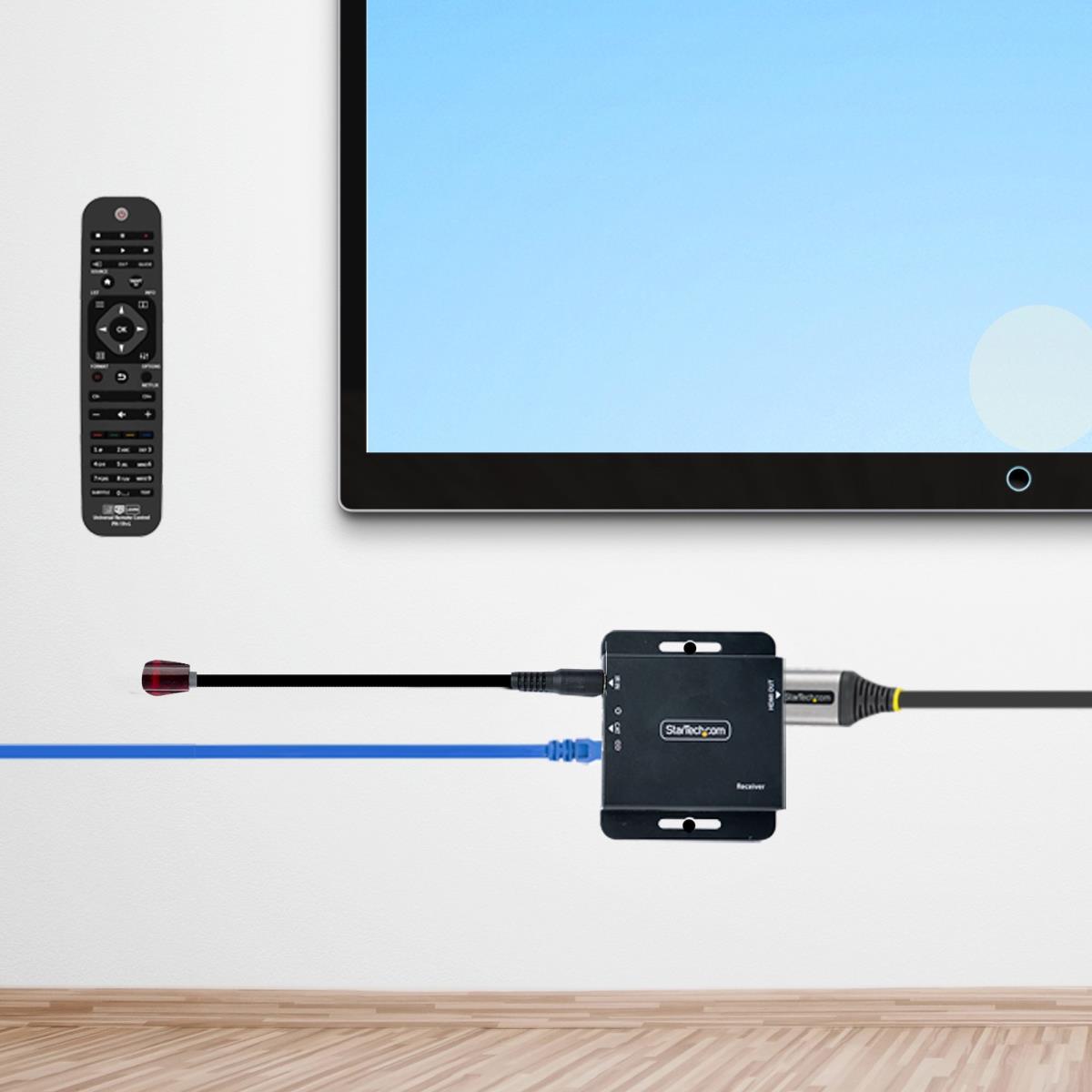Hdmi Video Extender Over CAT6 Ethernet Poc Hdmi Transmitter And Receiver Kit