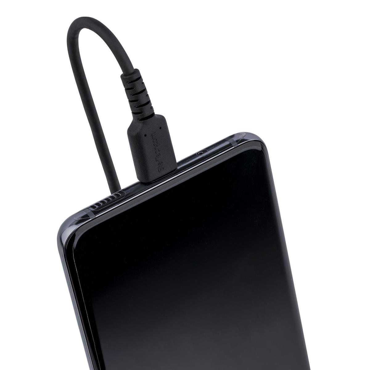 USB C Charging Cable Coiled M/m 50cm