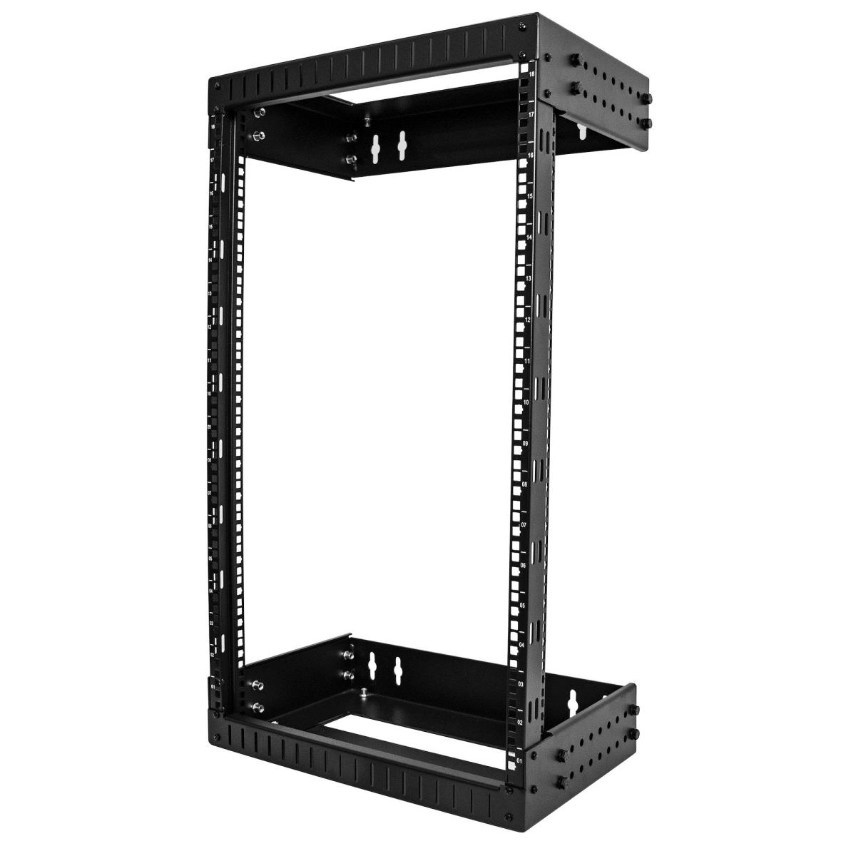 Wall Mount Network Rack 18u Adj 12-20in