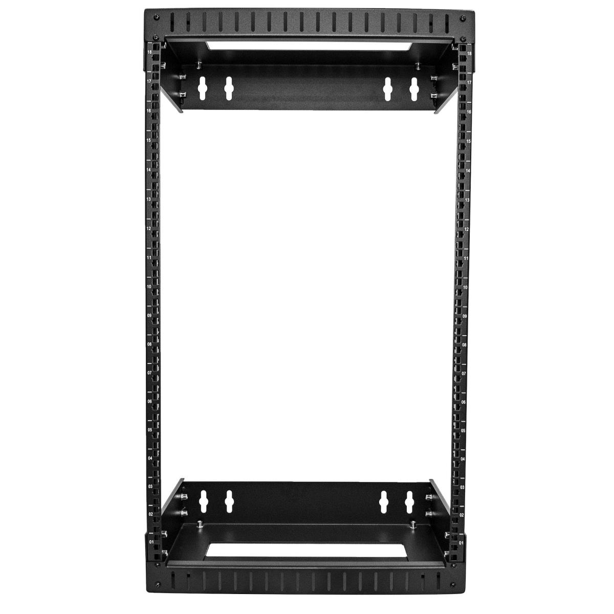 Wall Mount Network Rack 18u Adj 12-20in