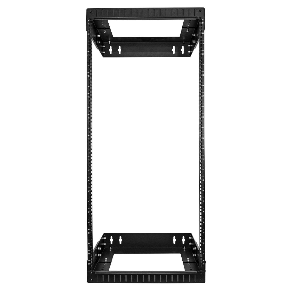 Wall Mount Network Rack Adj 24u 12-20in