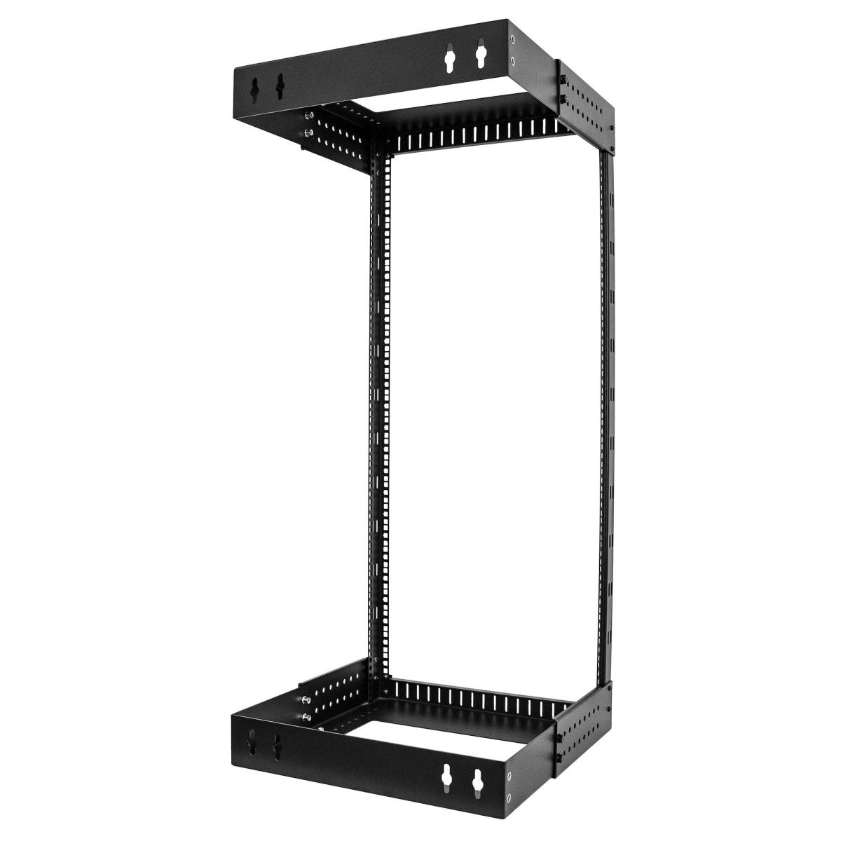 Wall Mount Network Rack Adj 24u 12-20in