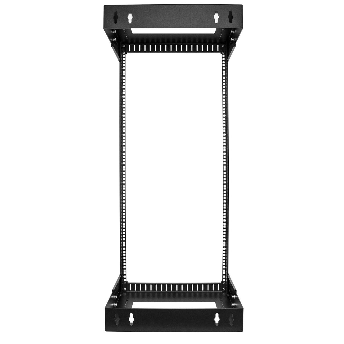 Wall Mount Network Rack Adj 24u 12-20in