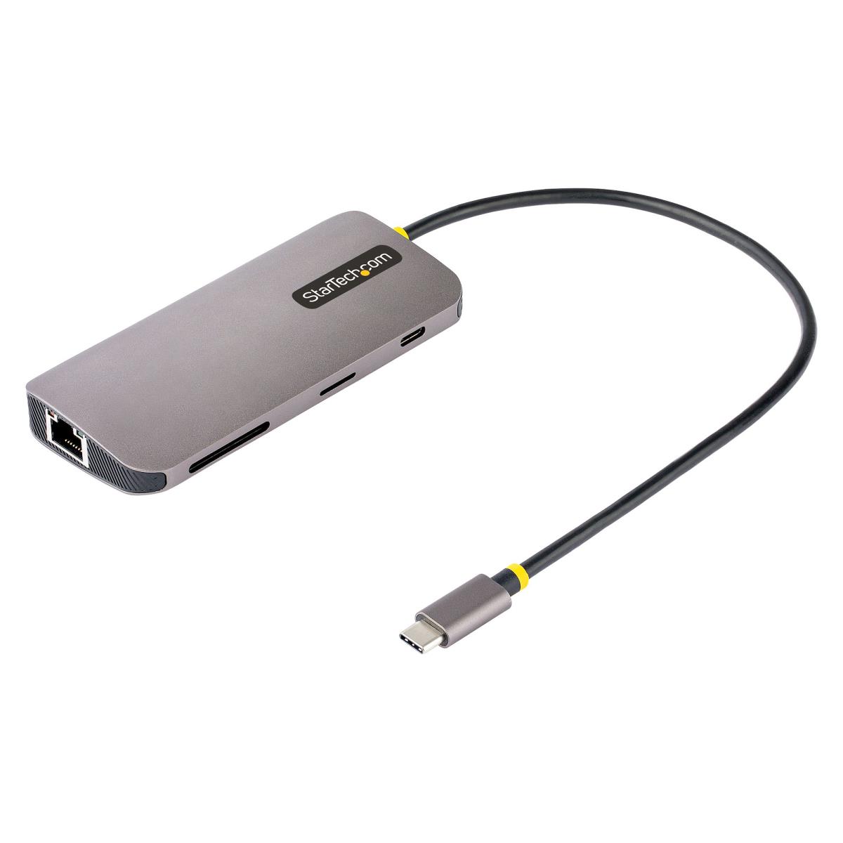 Travel Laptop Docking Station - USB C Multiport Adapter 4k 60hz Hdmi Video/5gbps USB Hub/100w Pd