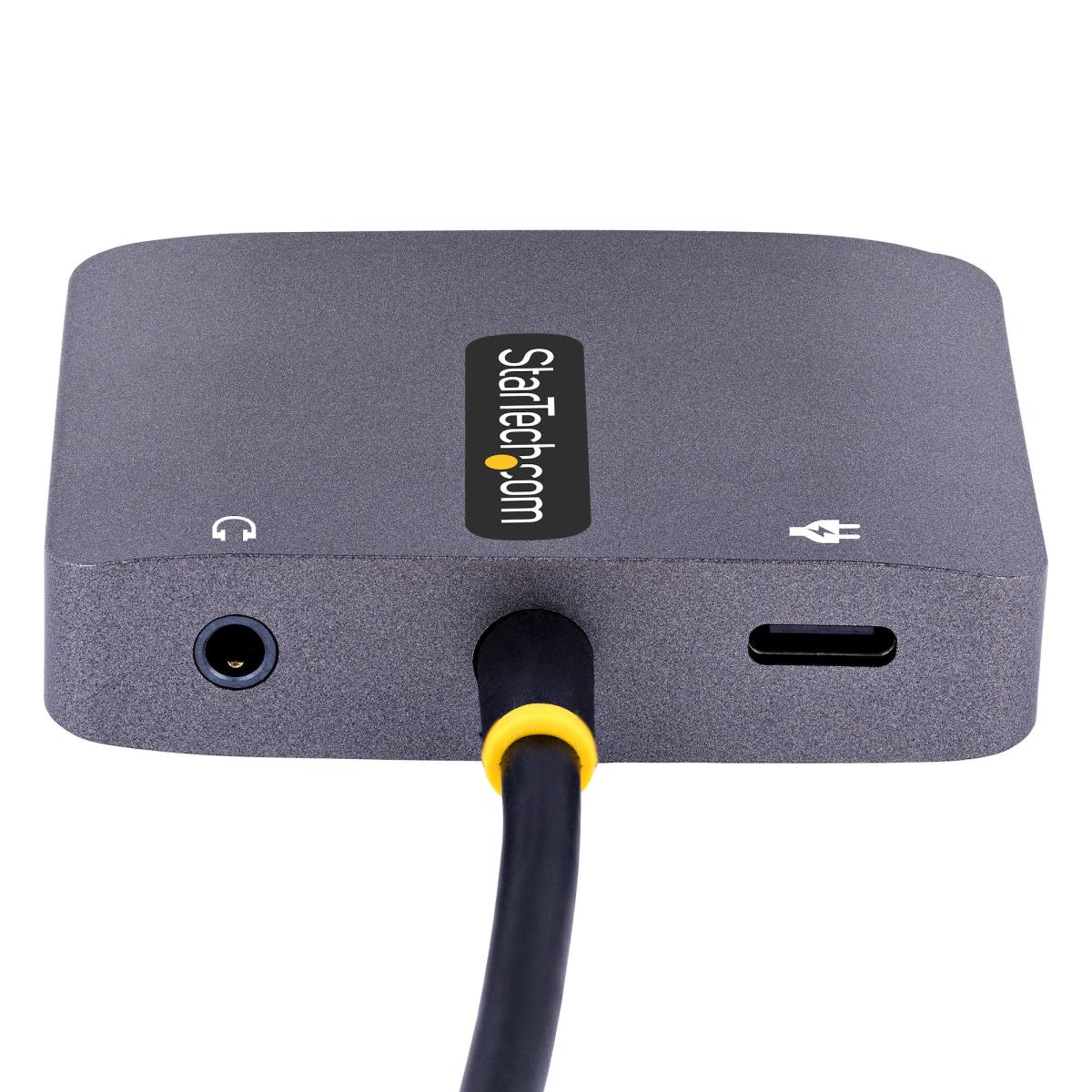 USB C Video Adapter - USB C To Hdmi Vga Multiport Adapter 3.5mm