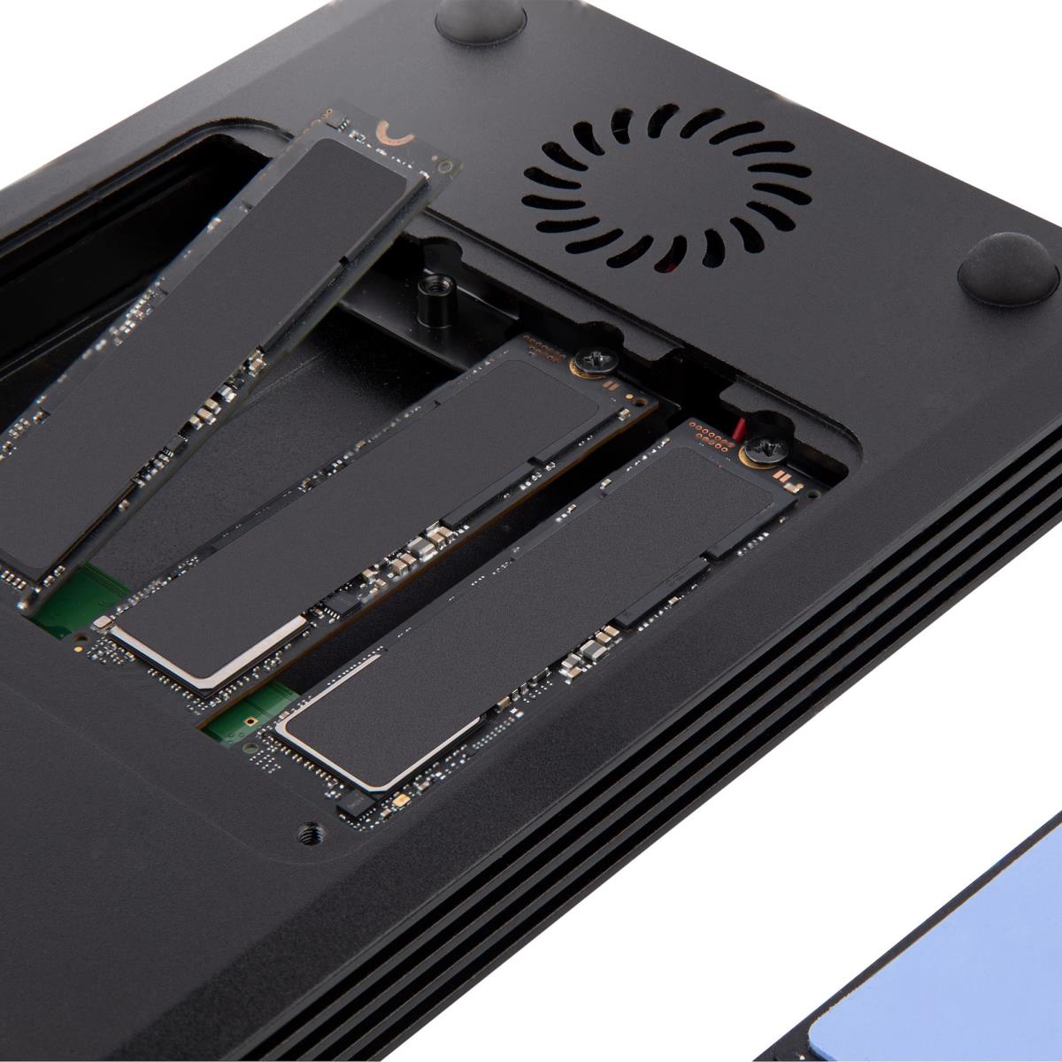Thunderbolt 3 - 4 Bay Nvme Enclosure M.2 Nvme 40gbps