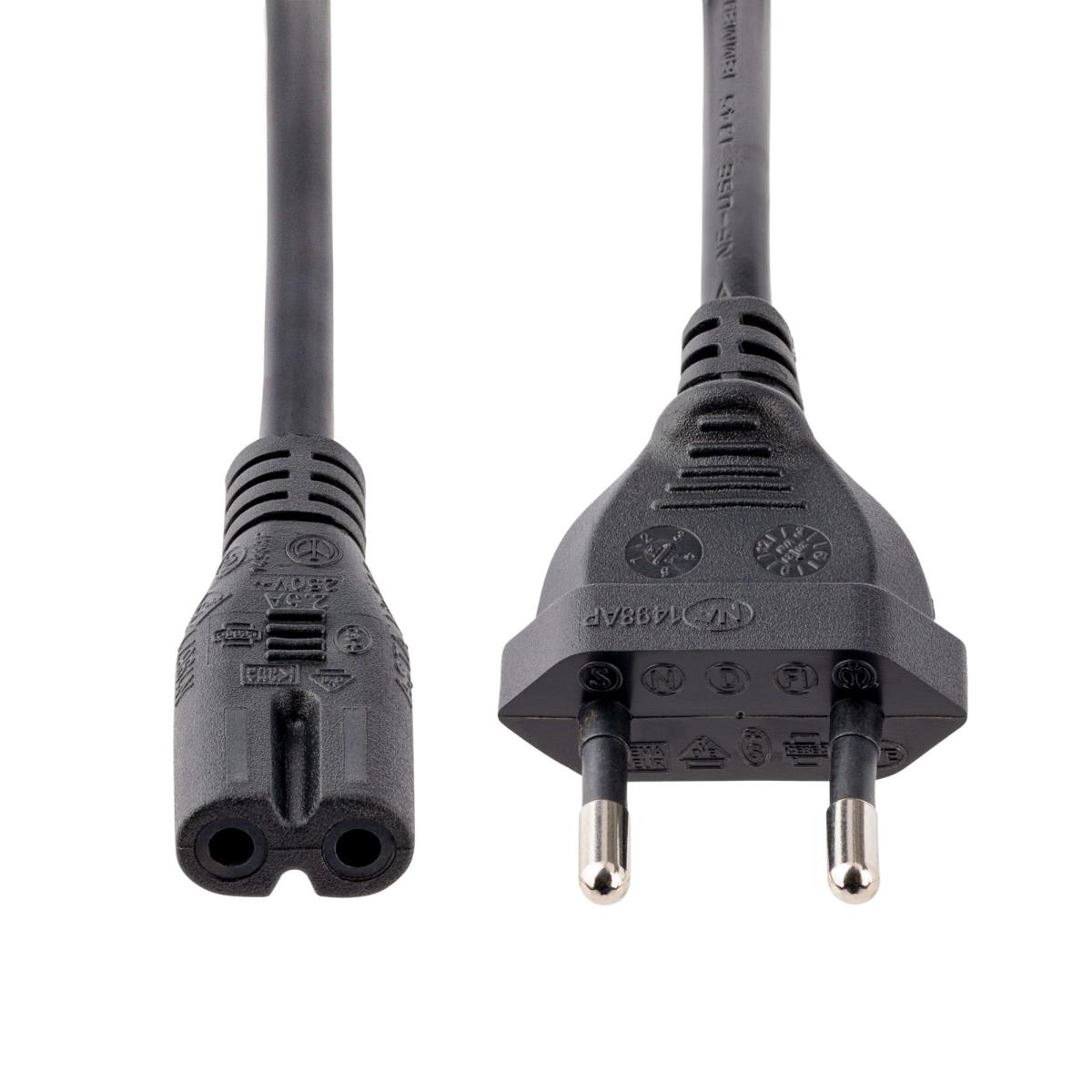 Laptop Power Cord - Plug To C7 - 18awg 3m Eu