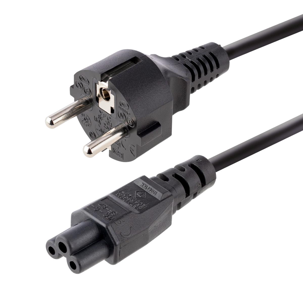 Laptop Power Cord - Schuko To C5 3m Eu