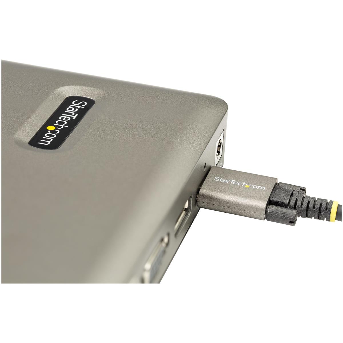 Docking Stations - USB C Dock DisplayPort 4k 30hz Or Vga/65w Pd/4-port USB Hub/gbe