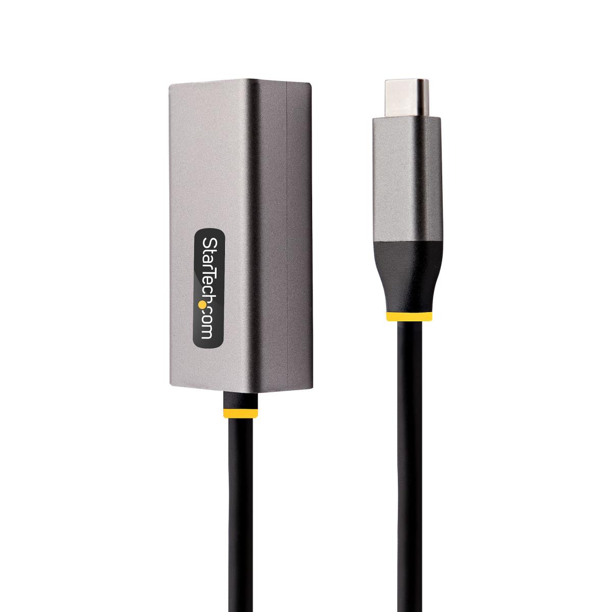USB-c To Ethernet Adapter - 1ft Cable - Windows/macos/linux