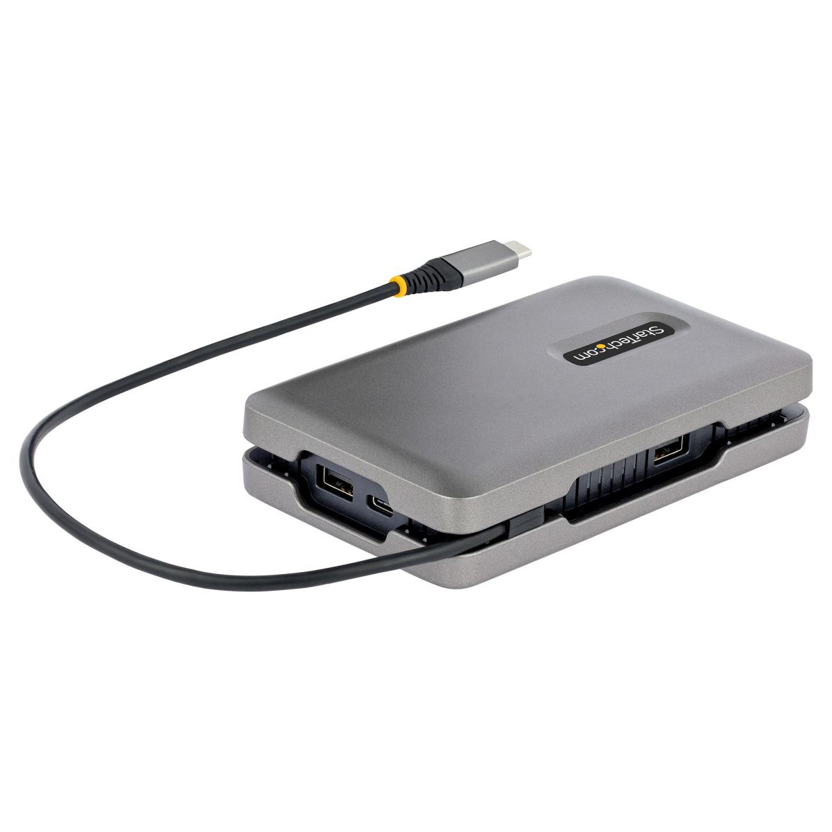 USB-c Multiport Adapter W/USB-c Dp Alt Mode Video - 4k Hdmi/vga
